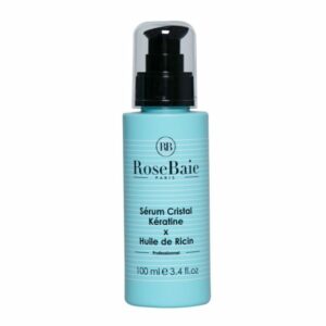 Sérum Cristal Kératine et Huile de Ricin de Rose Baie