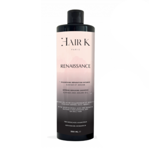 Shampoing réparation intense caviar, Argan, kératine et acide hyaluronique