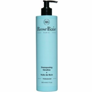 Shampooing Kératine et Huile de Ricin de la marque Rose Baie